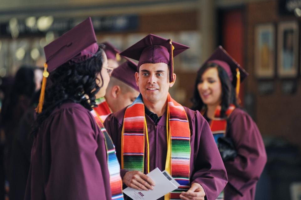 The ASU Hispanic Convocation Sarape Stole