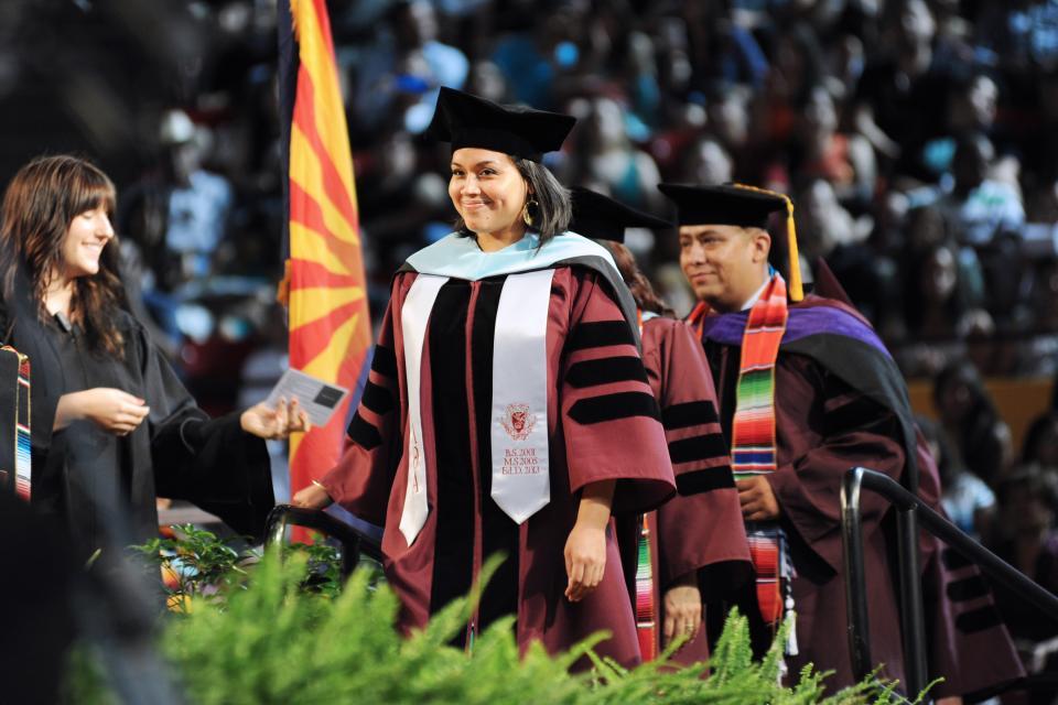 Graduate students at the ASU Hispanic Convocation